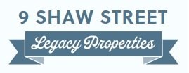 A logo for 9 Shaw Street Legacy Properties.