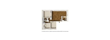 Plan E - 3 Bedrooms, 2 Bathrooms