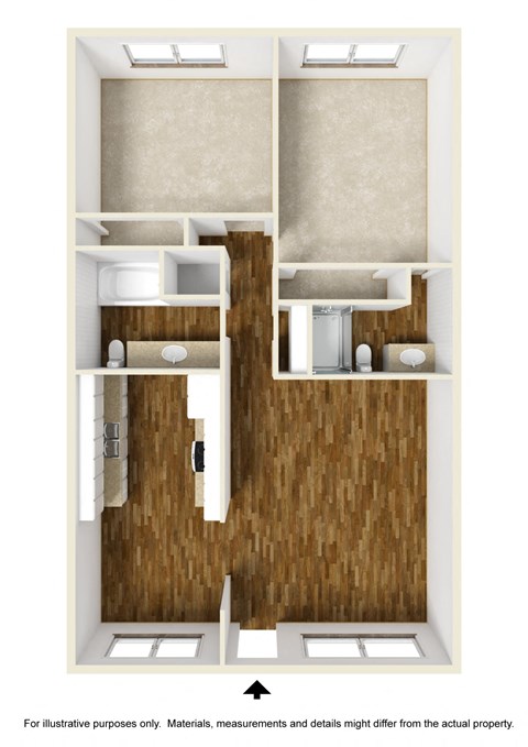 2660 W. Ball Rd. #5 1-3 Beds Apartment for Rent - Photo Gallery 13