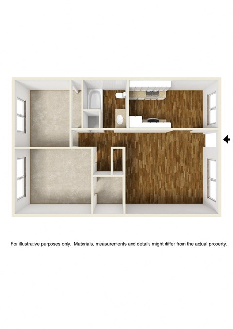 2660 W. Ball Rd. #5 1-3 Beds Apartment for Rent - Photo Gallery 11