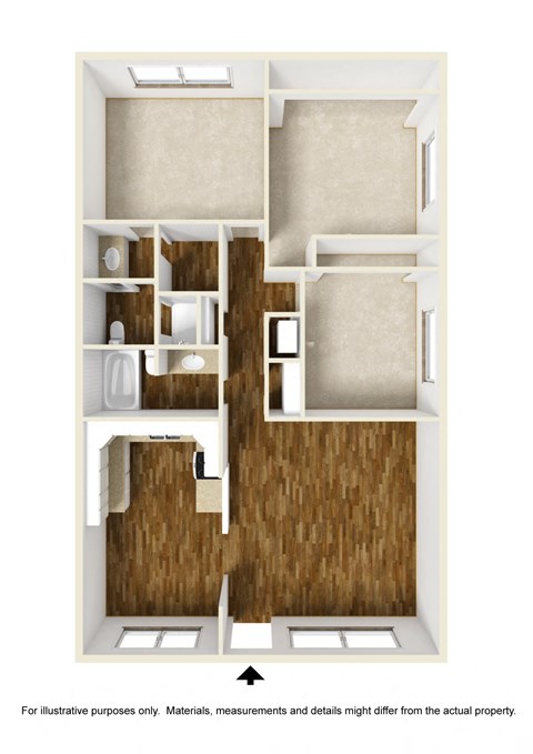 2660 W. Ball Rd. #5 1-3 Beds Apartment for Rent - Photo Gallery 14