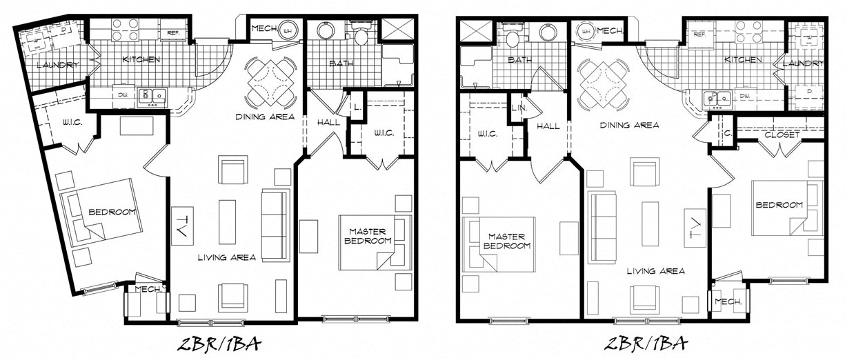 2 Bedroom | 1 Bath