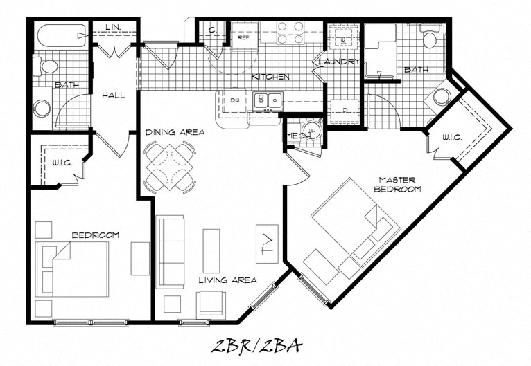 2 Bedroom | 2 Bath