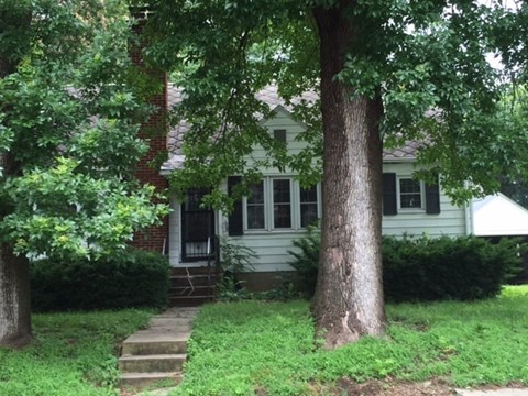 a house with a large tree in front of it