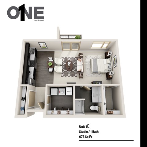 1551 N. Water Street Studio-3 Beds Apartment, Conventional, Conventional, Conventional, Conventional, Conventional, Conventional for Rent - Photo Gallery 71