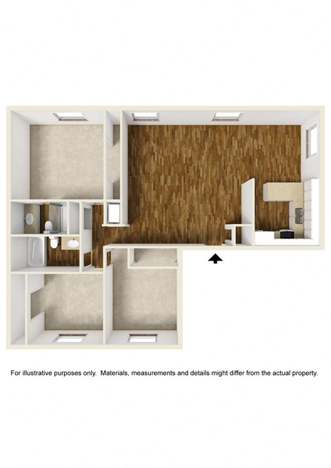 200 N. Wilshire Ave. #100 Studio-3 Beds Apartment for Rent - Photo Gallery 7