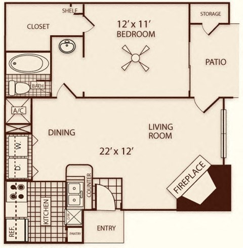 2075 S. Paris Way 1-2 Beds Apartment for Rent - Photo Gallery 7