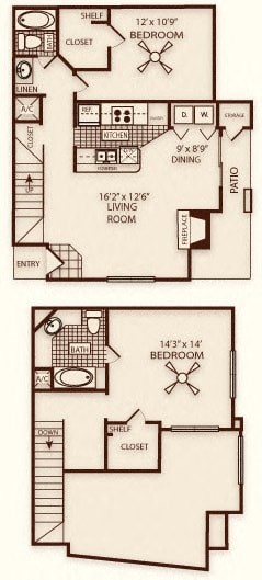 2075 S. Paris Way 1-2 Beds Apartment for Rent - Photo Gallery 2