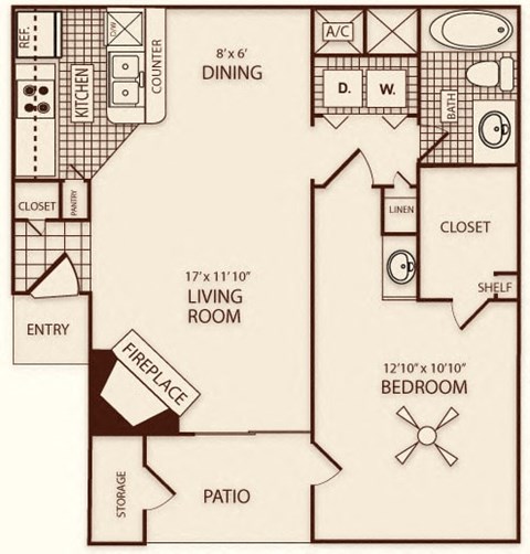 2075 S. Paris Way 1-2 Beds Apartment for Rent - Photo Gallery 9