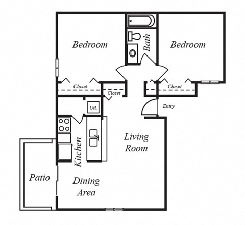 2485 Gold Rush Dr. 1-3 Beds Apartment for Rent - Photo Gallery 9
