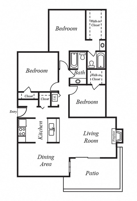 2485 Gold Rush Dr. 1-3 Beds Apartment for Rent - Photo Gallery 12