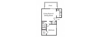 1 Bedroom, 1 Bathroom A1A