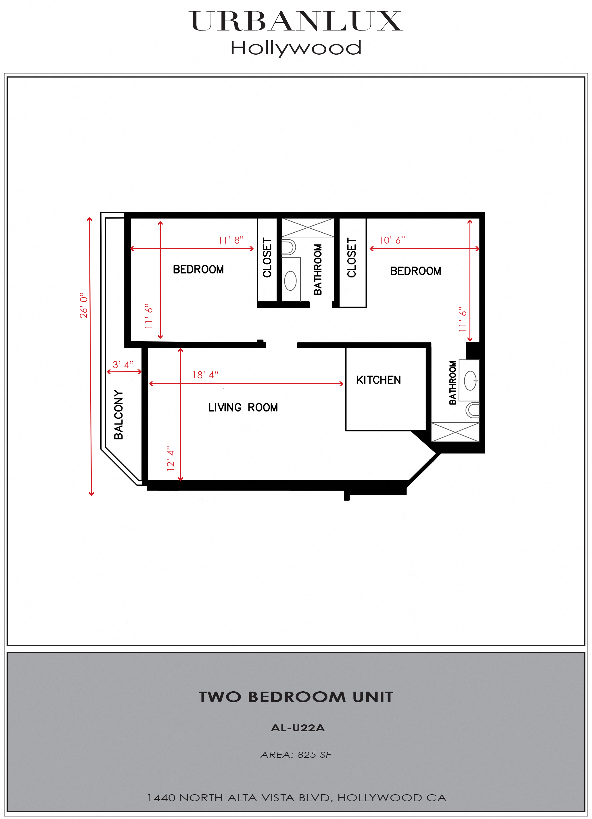 1440 N. Alta Vista Blvd 1-2 Beds Apartment, Unfurnished for Rent - Photo Gallery 17