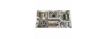 2B Floor Plan at Icon on Midvale, Tucson, AZ