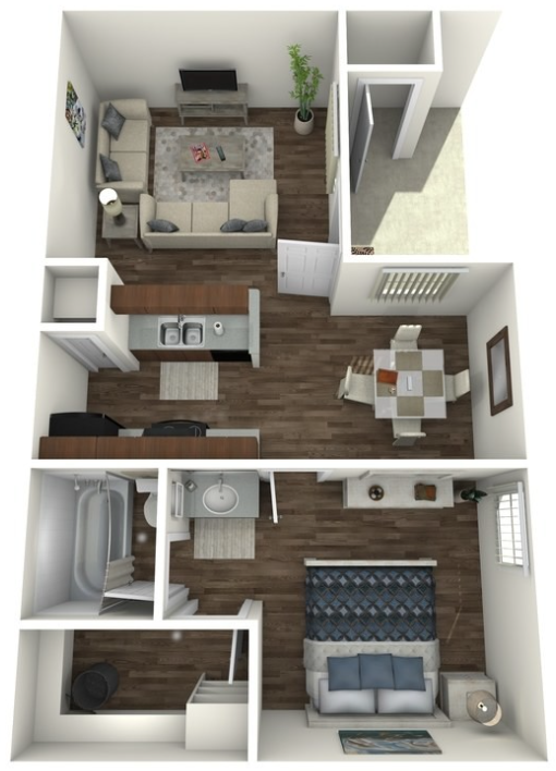 One Bedroom A