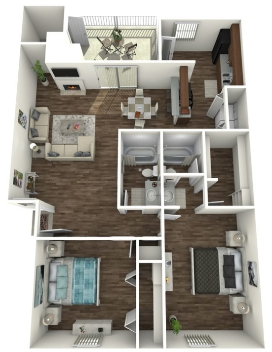 Two Bedroom B