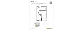 2 Bedrooms, 1 Bathroom
