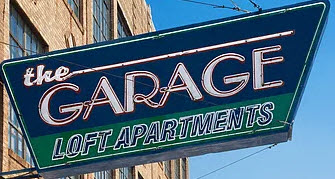 The Garage Loft Apartments logo