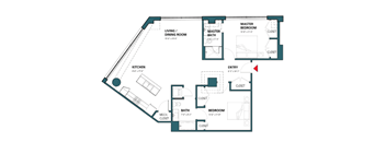 2 Bedrooms, 2 Bathrooms