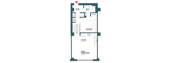 1 Bedroom, 1 Bathroom