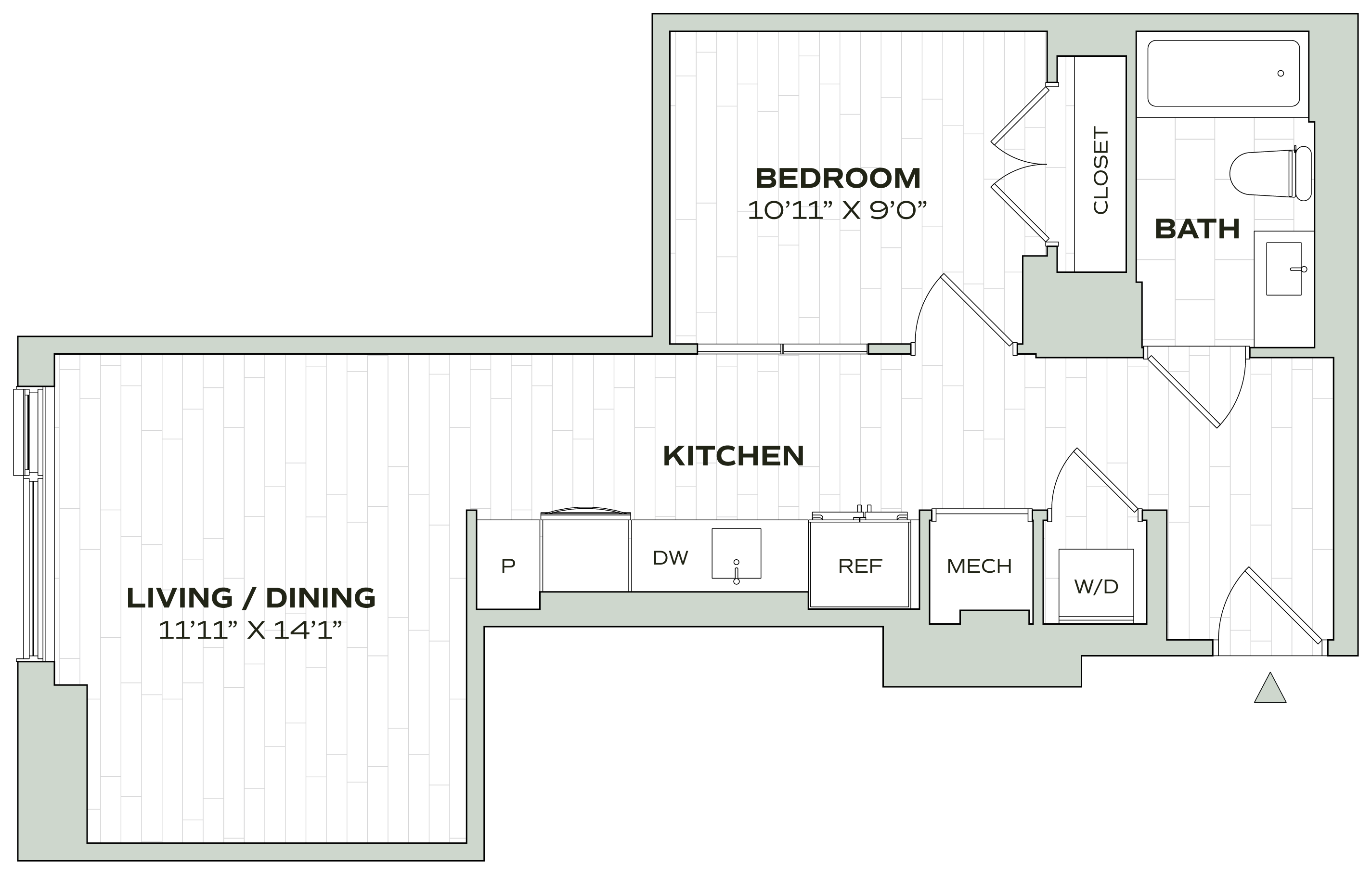1 Bed/1 Bath Jr - Alula - A14