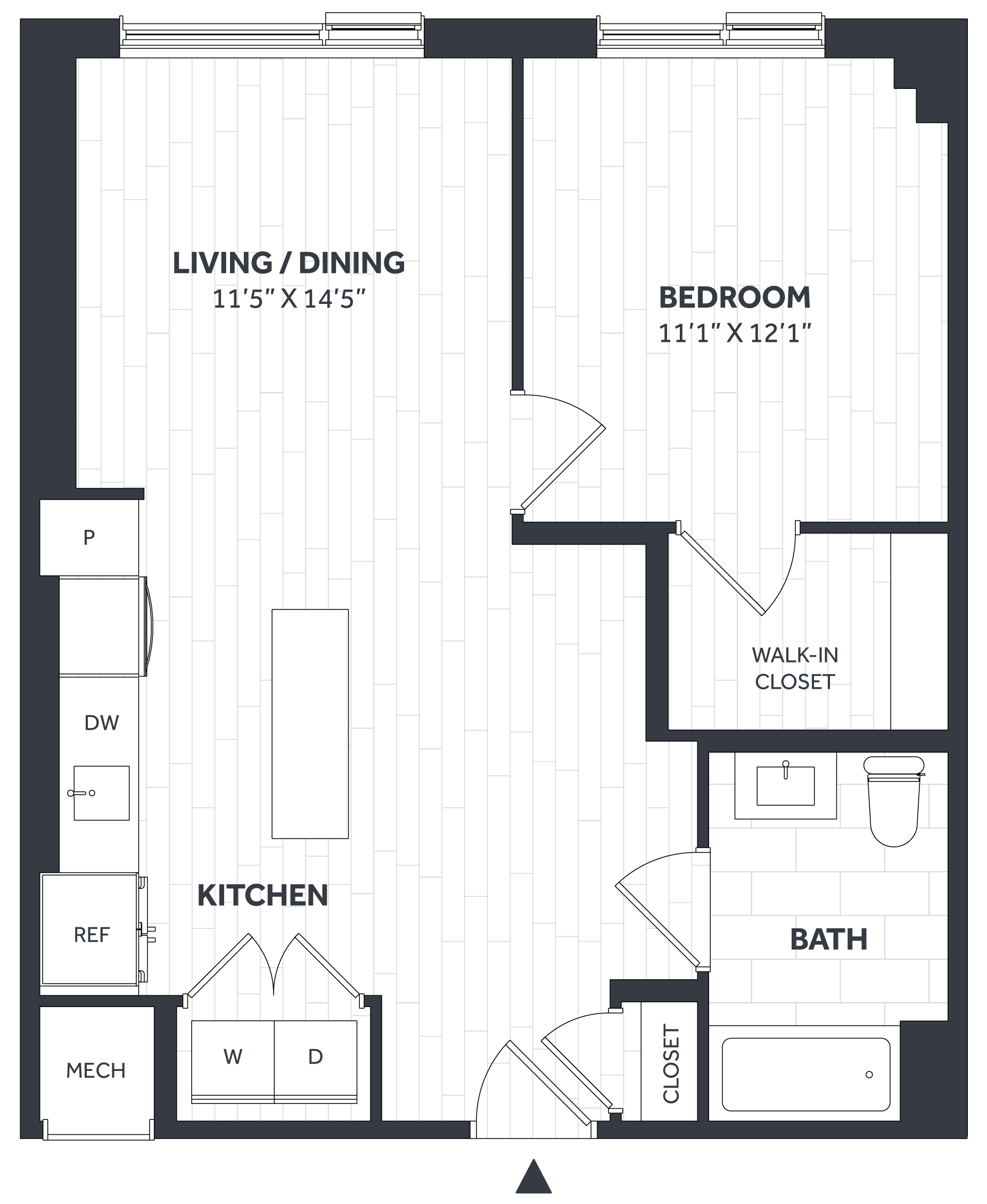 1 Bed/1 Bath - Stratos - AA02