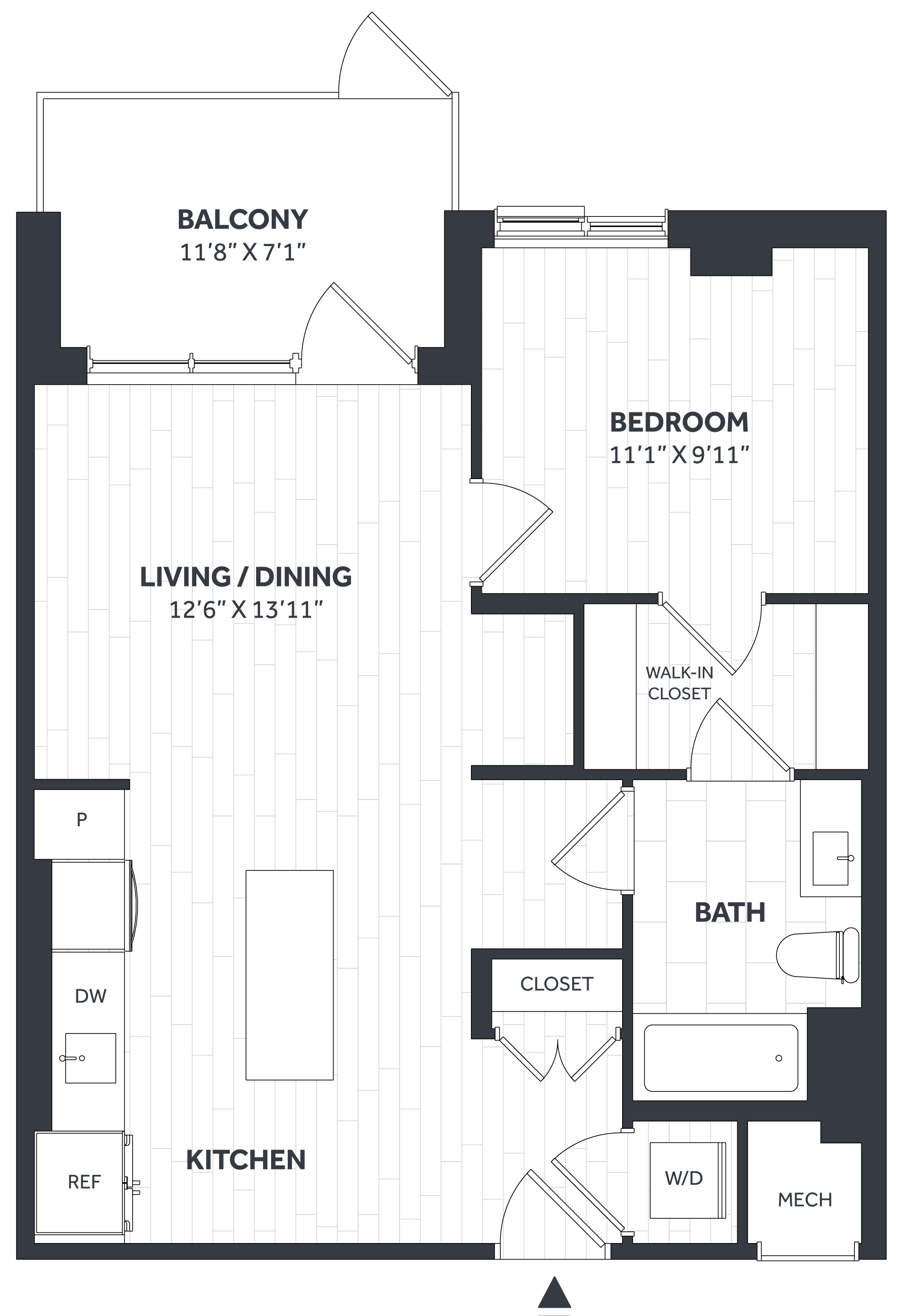 1 Bed/1 Bath - Stratos - AA08