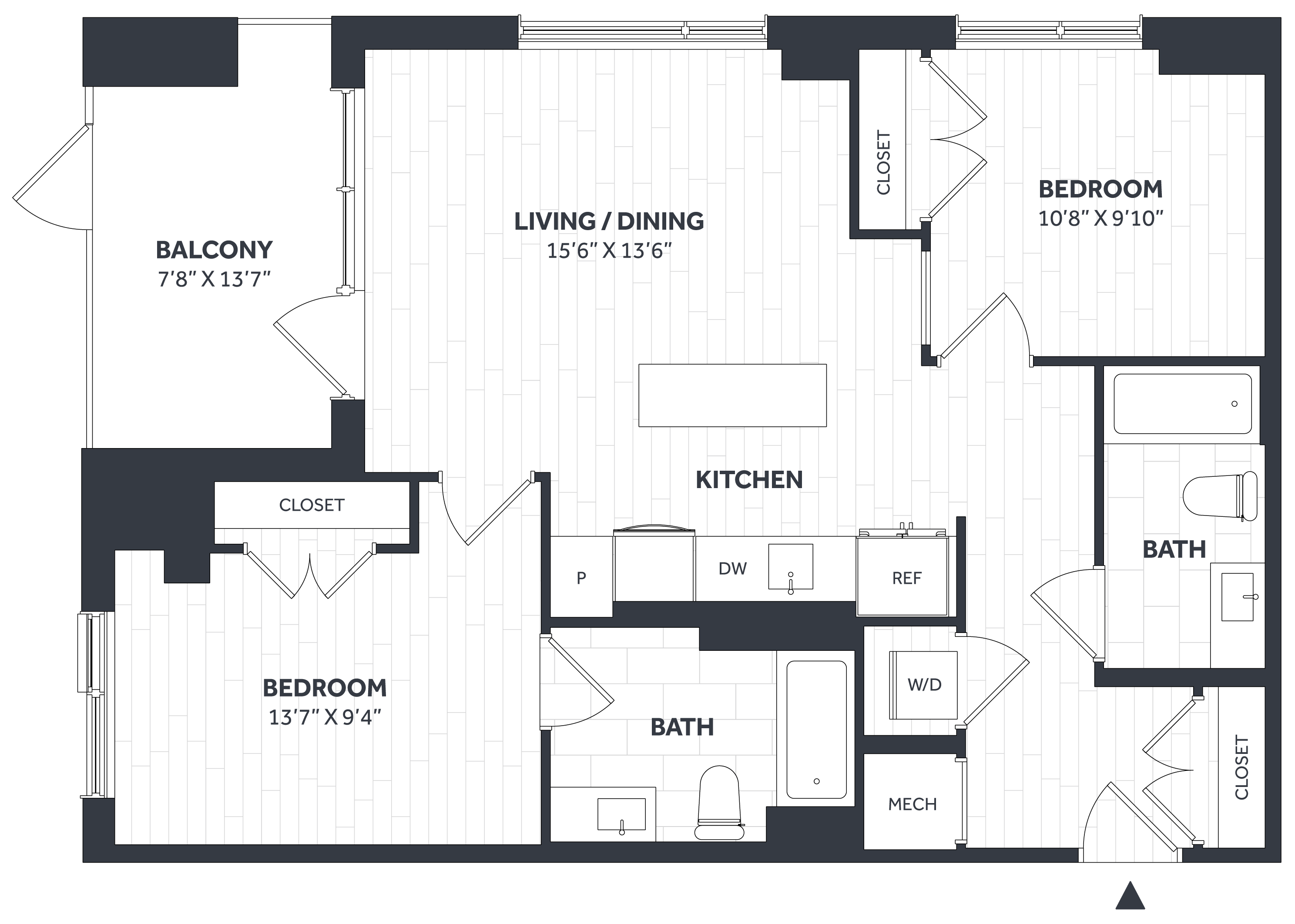 2 Bed/2 Bath - Stratos - CC01
