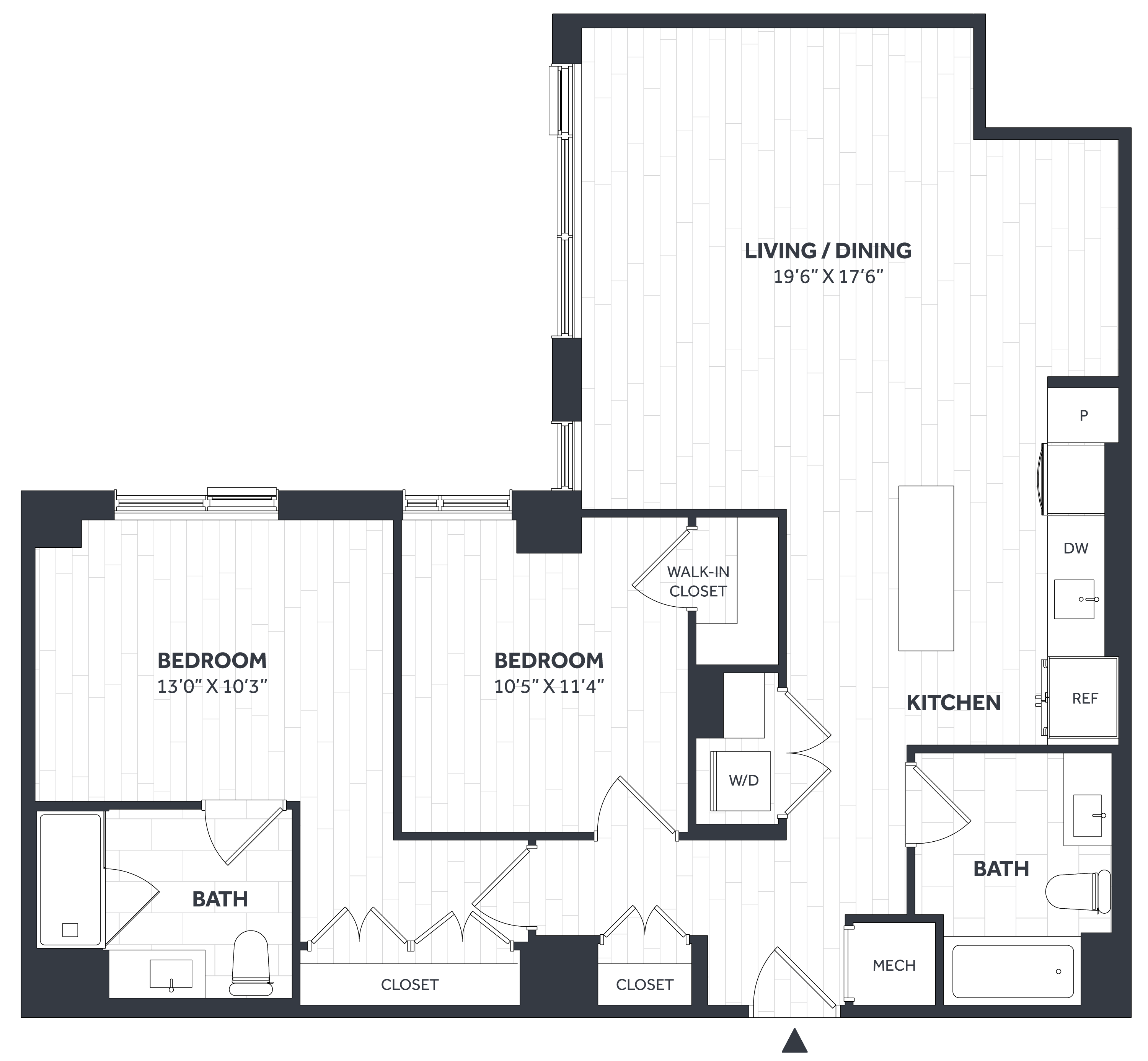 2 Bed/2 Bath - Stratos - CC06