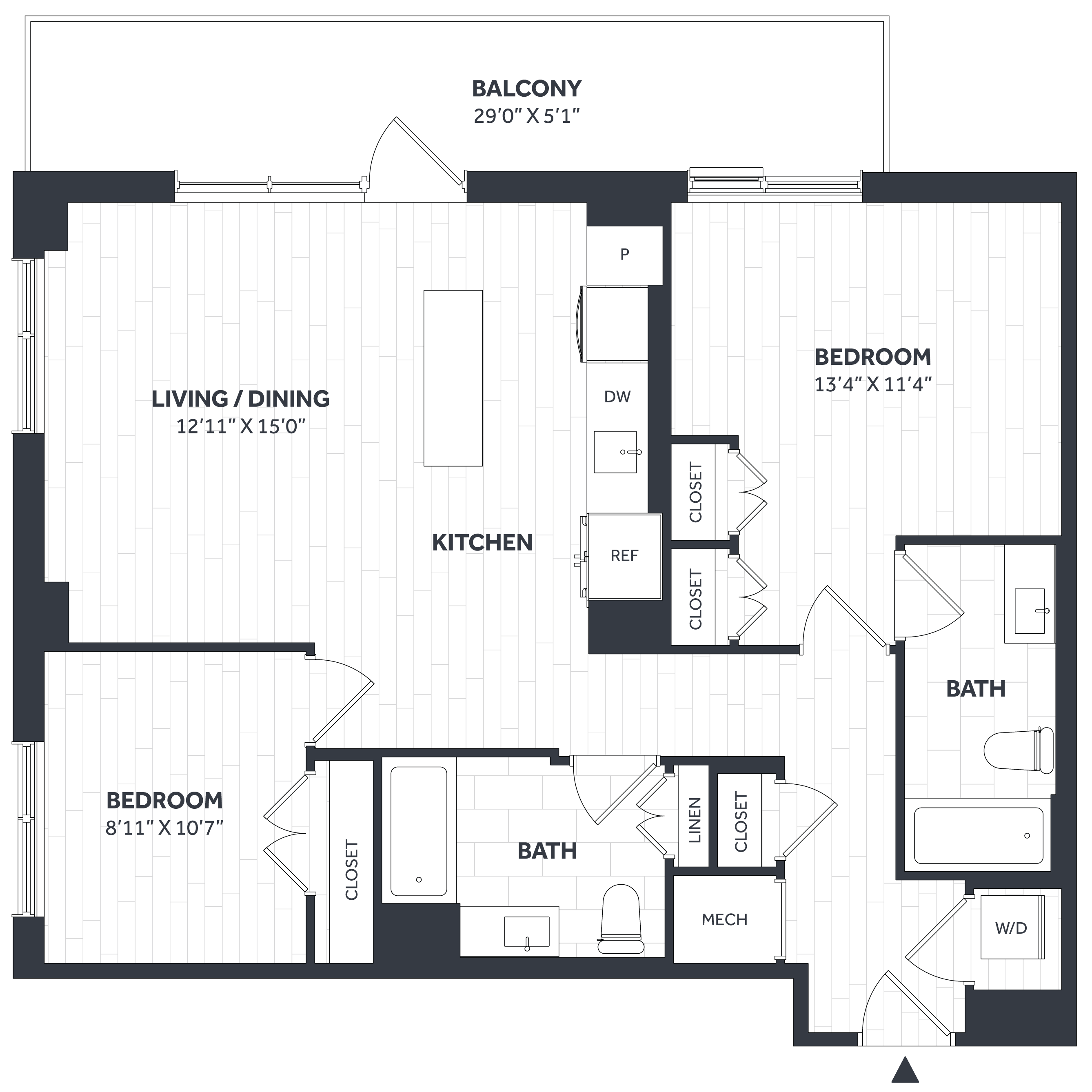2 Bed/2 Bath - Stratos - CC10