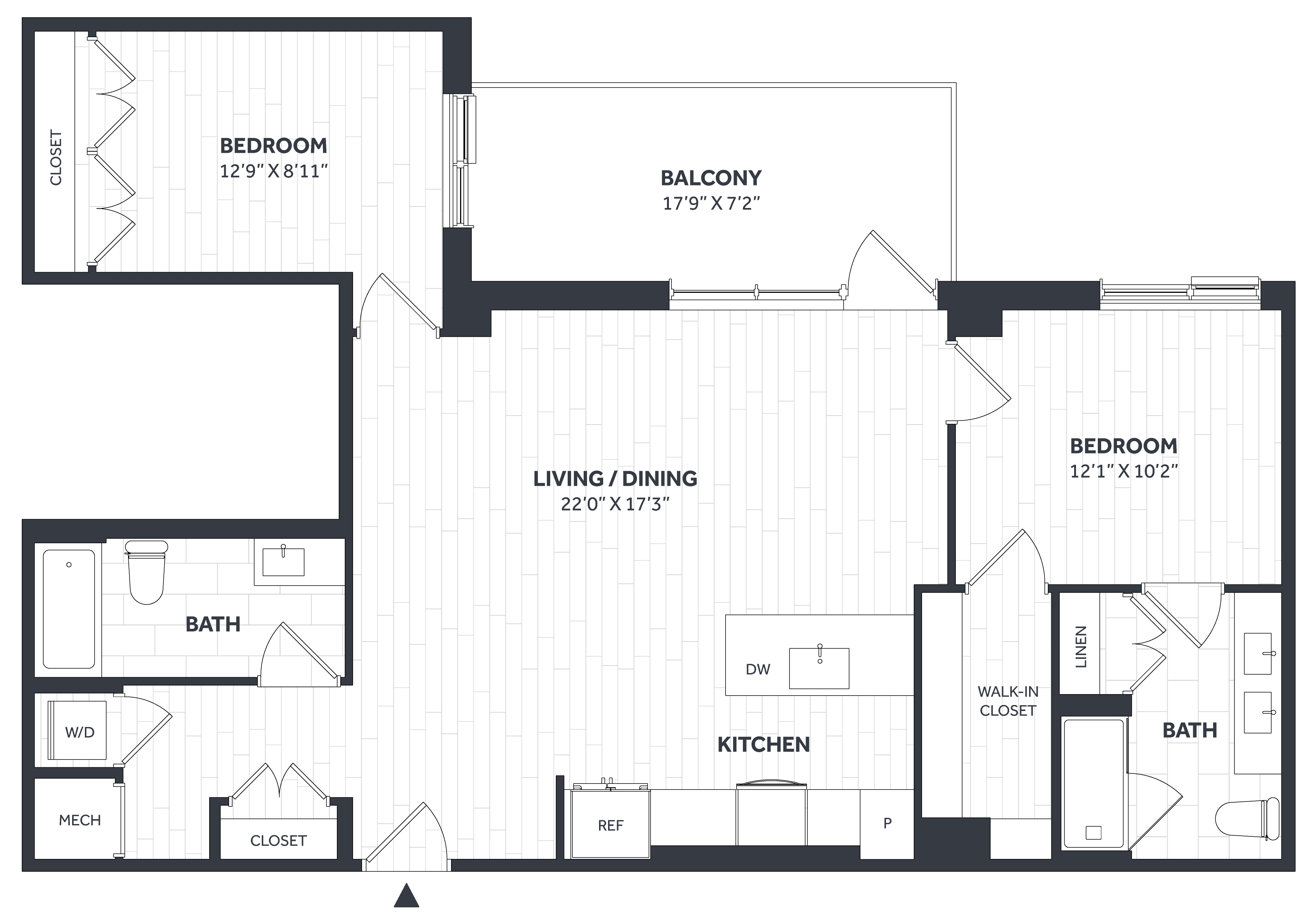 2 Bed/2 Bath PH - Stratos - CC15