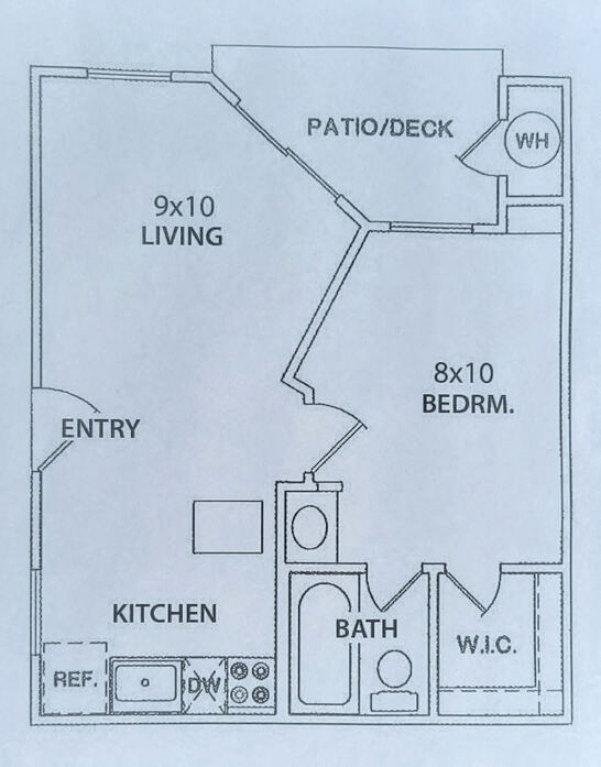 1 Bedroom / 1 Bath - 399