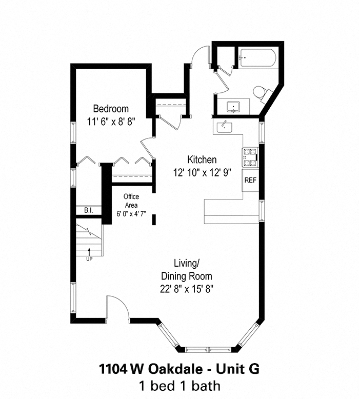 1104 W. Oakdale Ave. 1-4 Beds Apartment for Rent - Photo Gallery 12