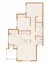 Copper Landing | Two Bedroom 2x1 Floor Plan Andrews Heights, WA 99001 | Copper Landing