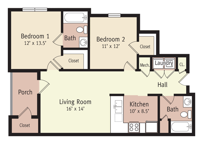 The Monroe Floor Plan 2