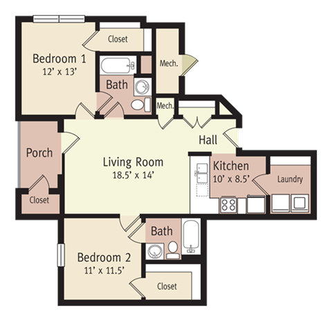 7612 Timberlake Rd 1-3 Beds Apartment for Rent - Photo Gallery 23