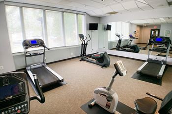 State-Of-The-Art Gym And Spin Studio at Knobs Pointe Apartments, New Albany