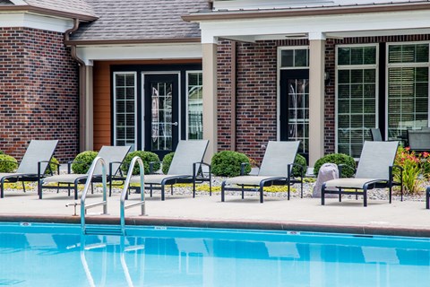 the swimming pool at the resort