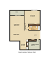1 Bed – 1 Bath