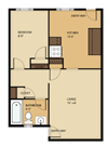1 Bed/1 Bath