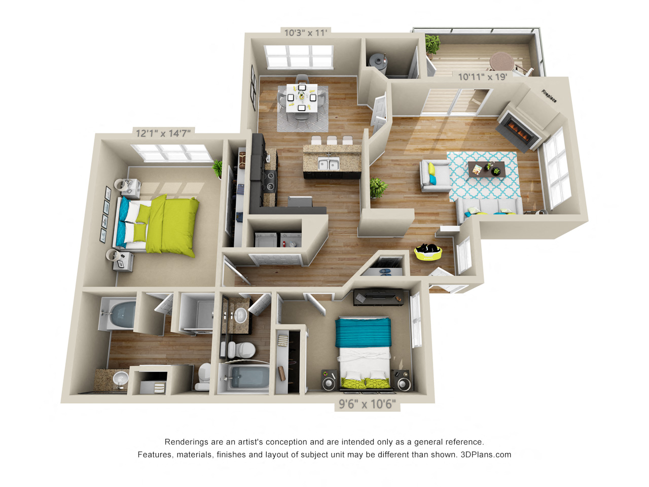 10300 Kingsclere Drive 1-3 Beds Apartment for Rent - Photo Gallery 54