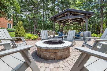 Outdoor Picnic Pavilion with Grilling and Fire Pit