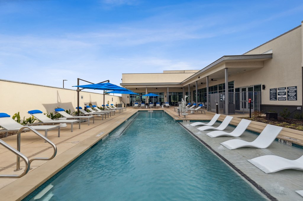 Sparkling swimming pool, Ironcrest, Texas, 76180