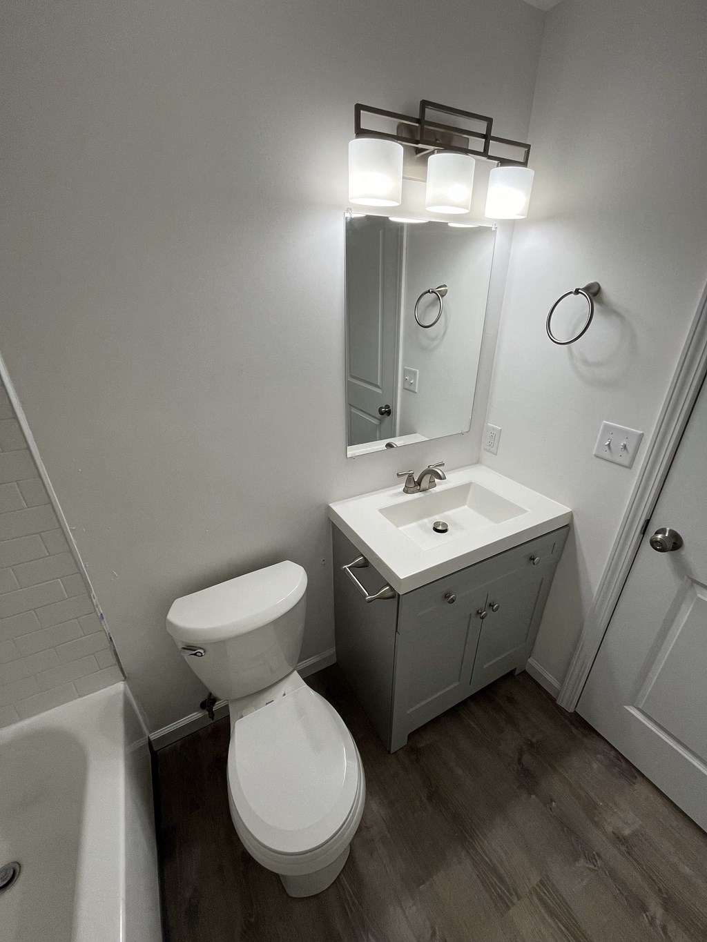 a small bathroom with a toilet and a sink