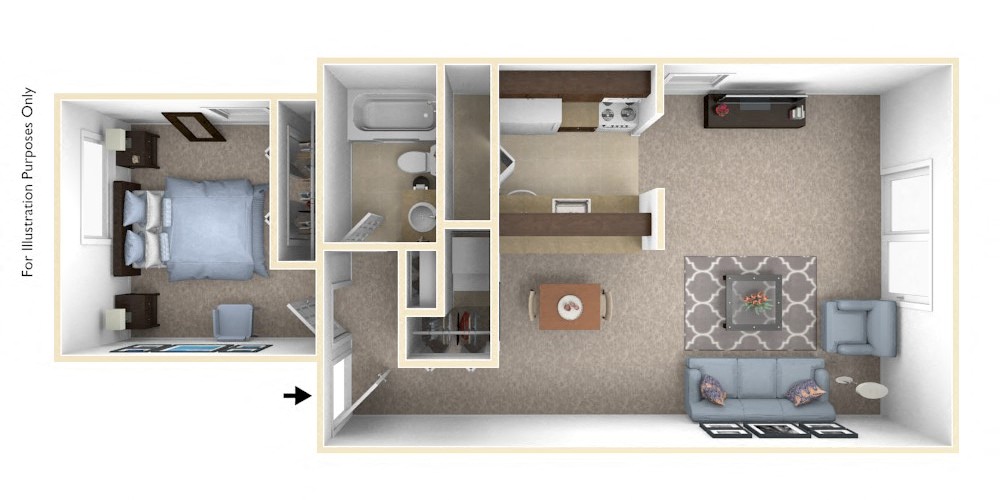 1 Bedroom