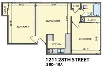 1211 West 28th Street 1-2 Beds Apartment, Student for Rent - Photo Gallery 3