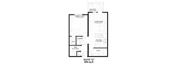 1 Bedroom + Den