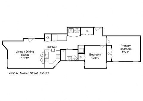 4755 N Malden St 2 Beds House for Rent - Photo Gallery 2