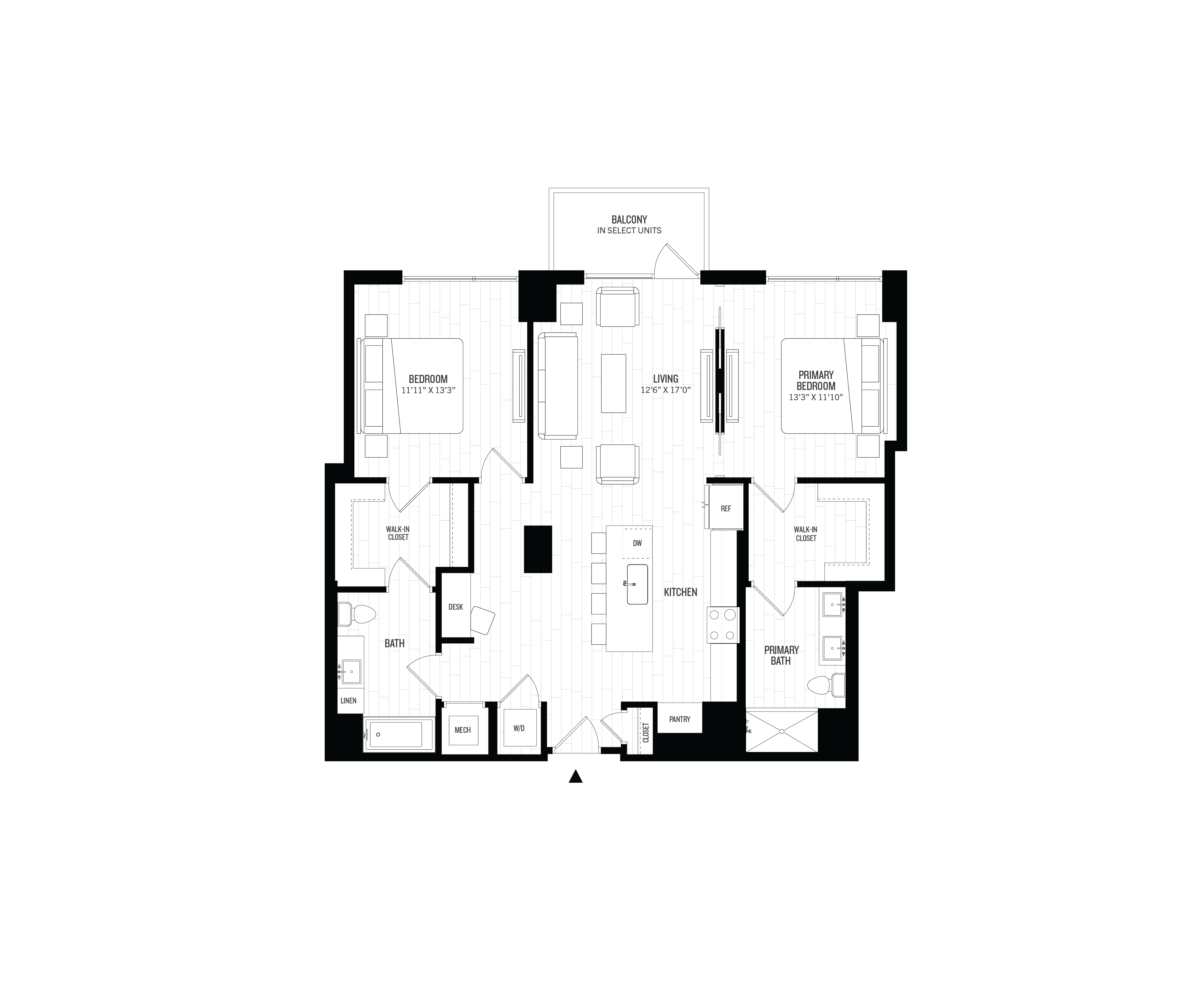 2 Bed/2 Bath-B3