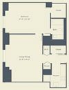 A4 Floor Plan A4 Floor Plan at The Franklin Residences, Philadelphia, 19107